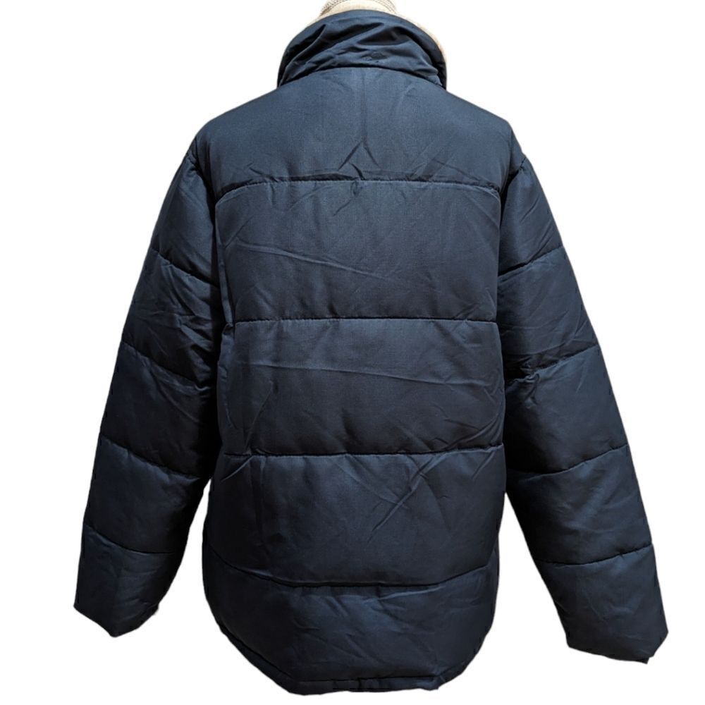 Falcon Hilltop Men's Sherpa Collar Padded Chest Pocket Jacket- Navy Size XL NWT - Picture 2 of 11
